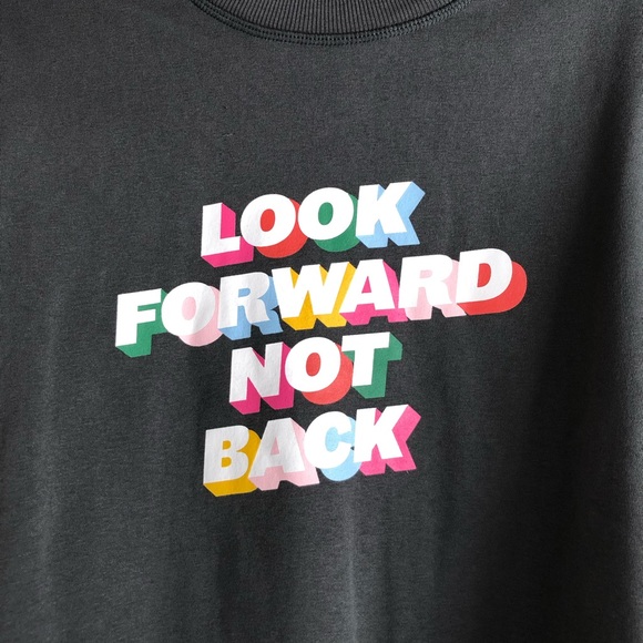 NWT Ban.do Graphic Rainbow Crewneck Sweatshirt - Picture 2 of 5